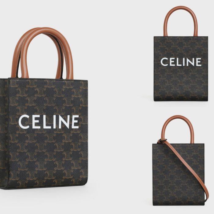 Celine Mini Tote 迷你老花琴譜包 棕色